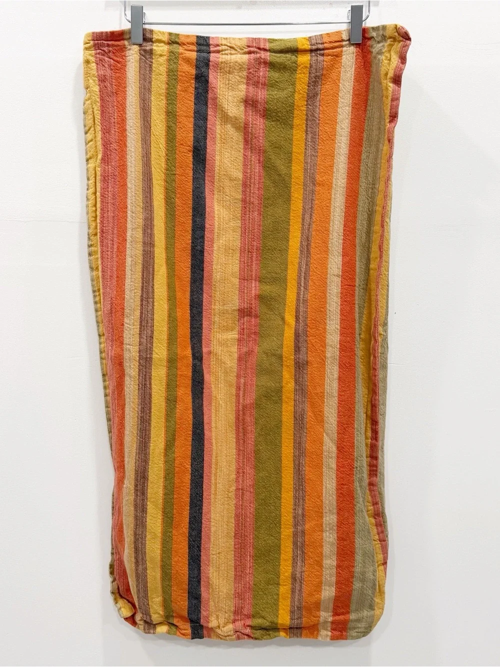 Pottery Barn Cotton Colorful Stripe King Pillow Sham